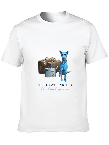Traveling Dog Graphic Tee - Black