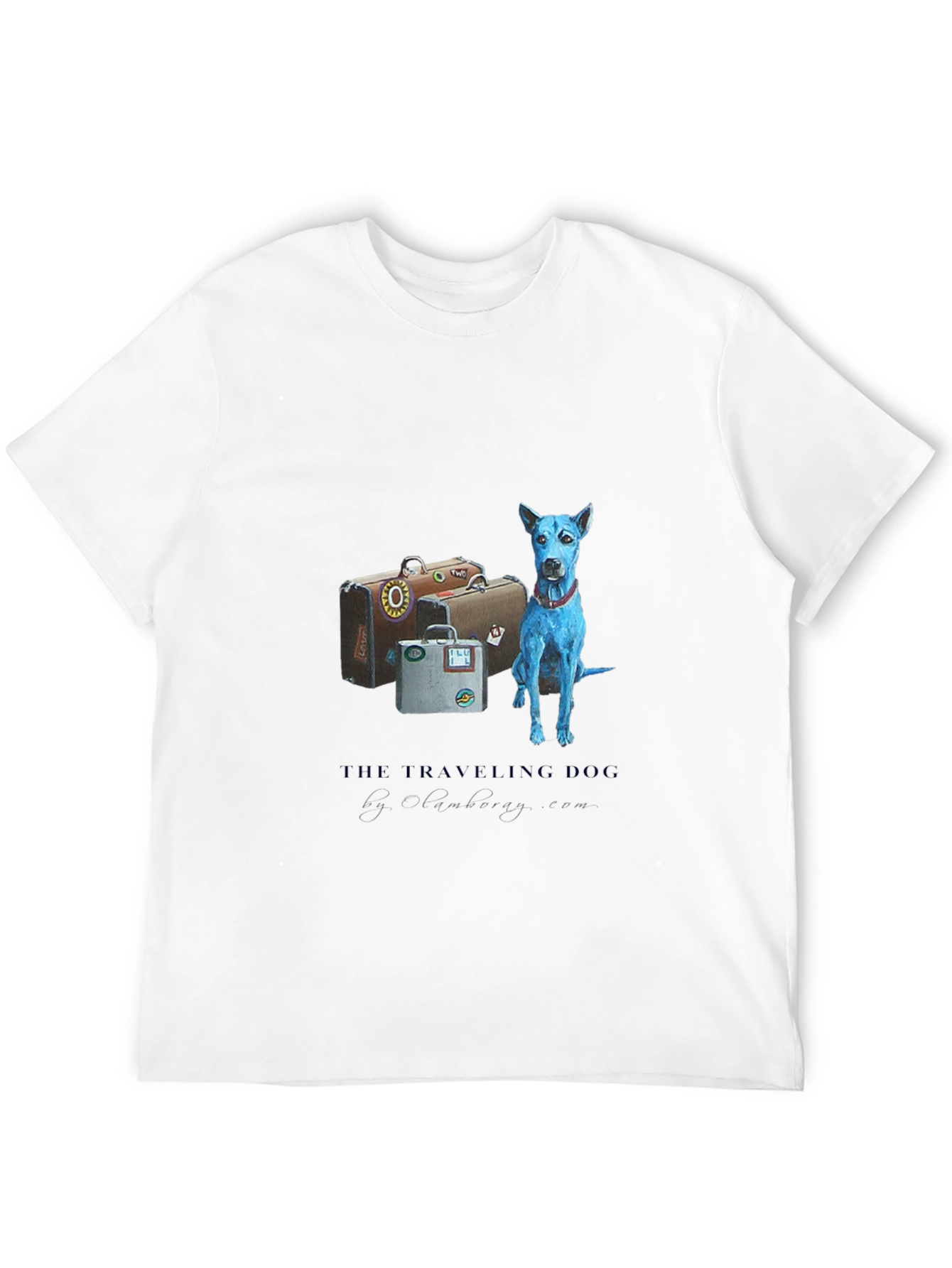 Traveling Dog Graphic Tee - Black