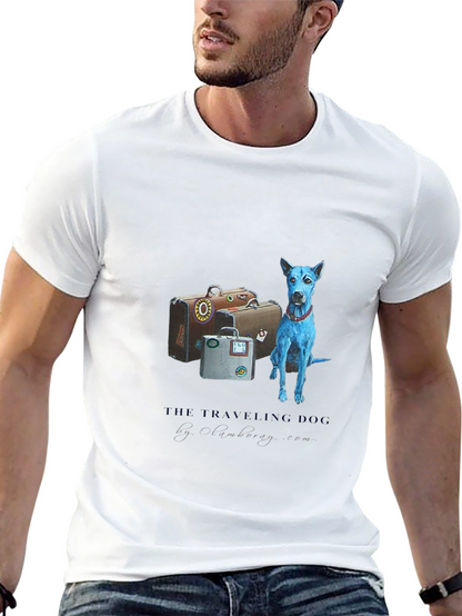 Traveling Dog Graphic Tee - Black