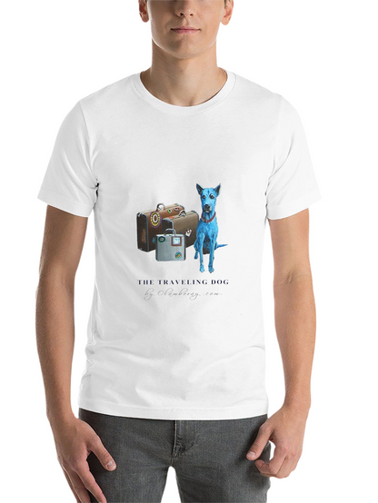 Traveling Dog Graphic Tee - Black