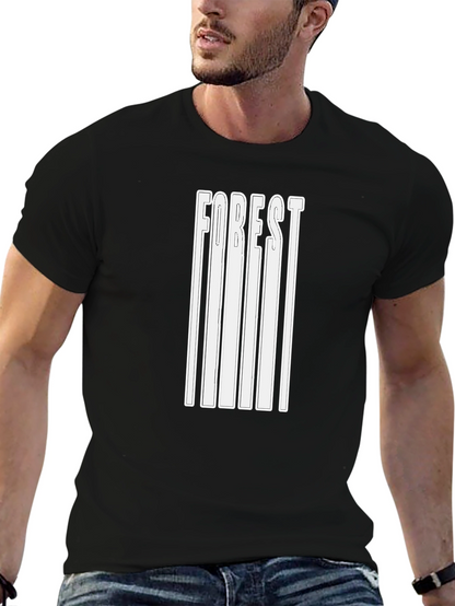 Mens Black Forest Graphic T-Shirt