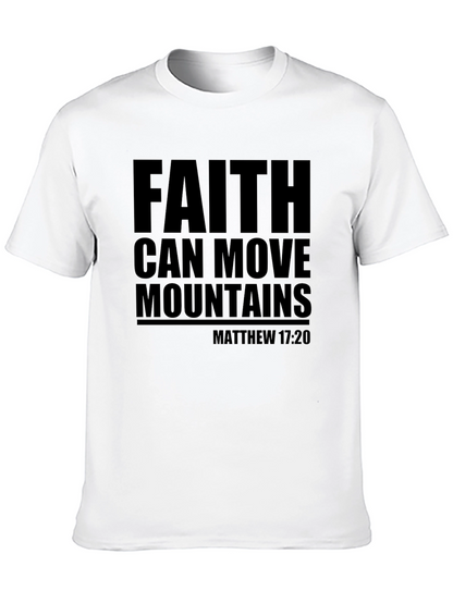 Faith Can Move Mountains T-Shirt