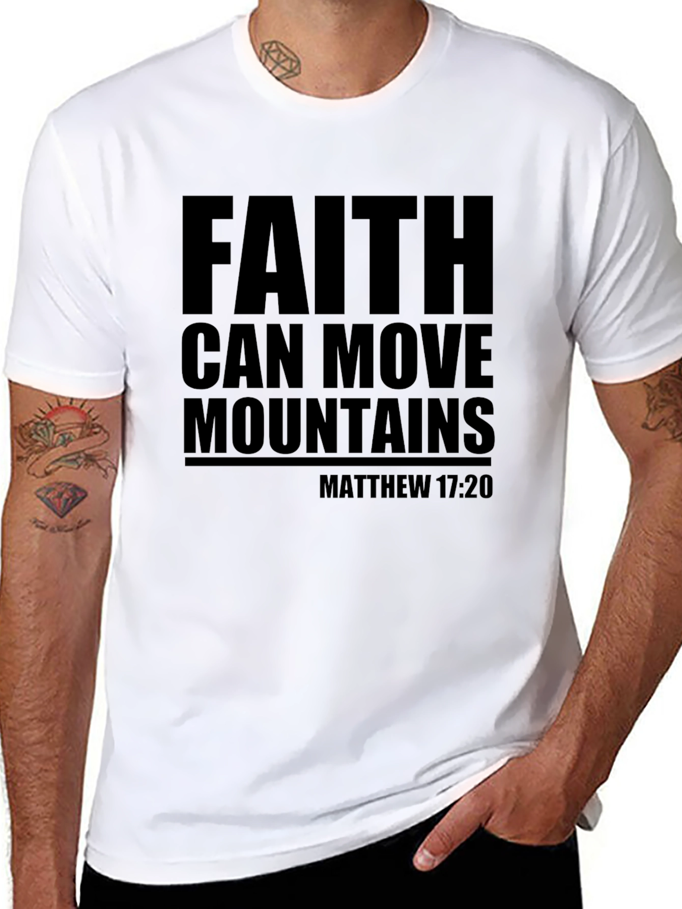 Faith Can Move Mountains T-Shirt