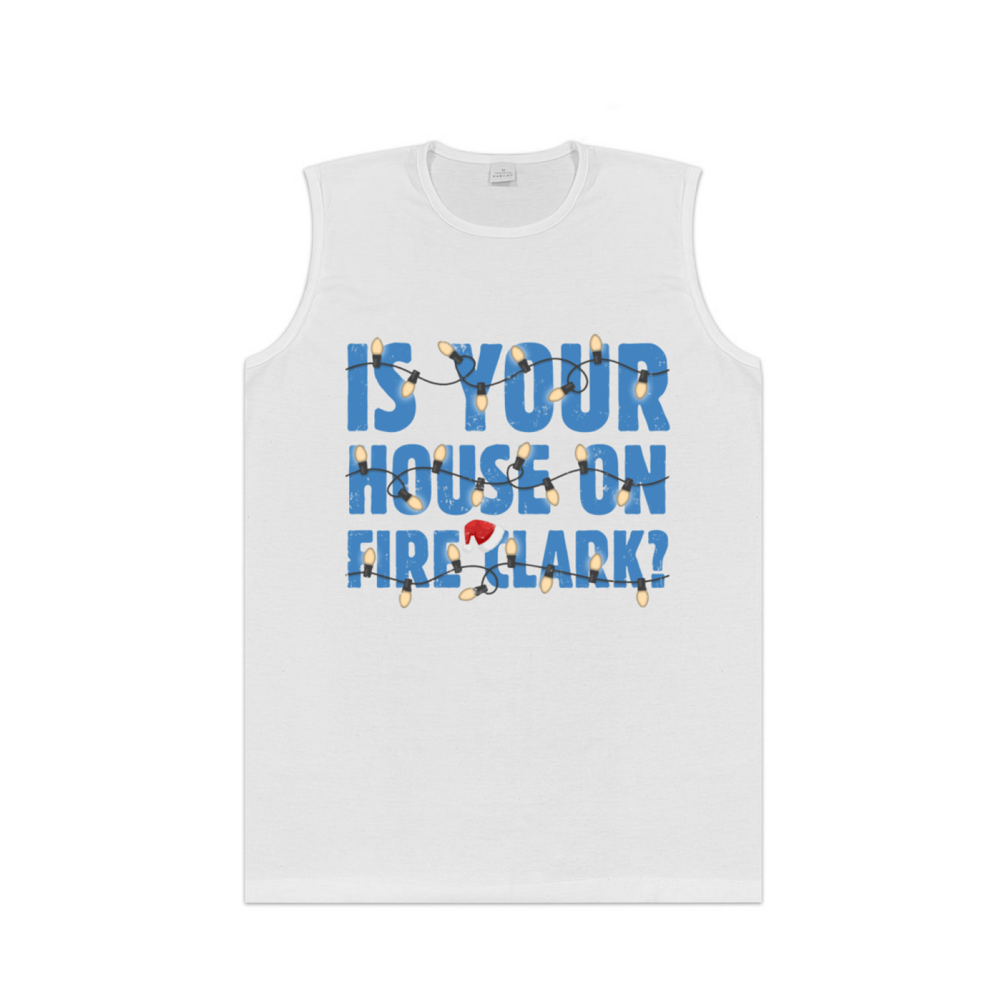 Funny Christmas Lights Is Your House On Fire Clark Tank