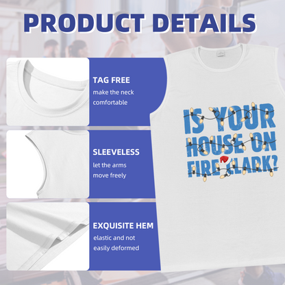 Funny Christmas Lights Is Your House On Fire Clark Tank