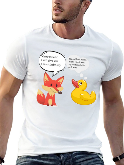 Funny Fox and Duck T-Shirt - Smart Baby Boy