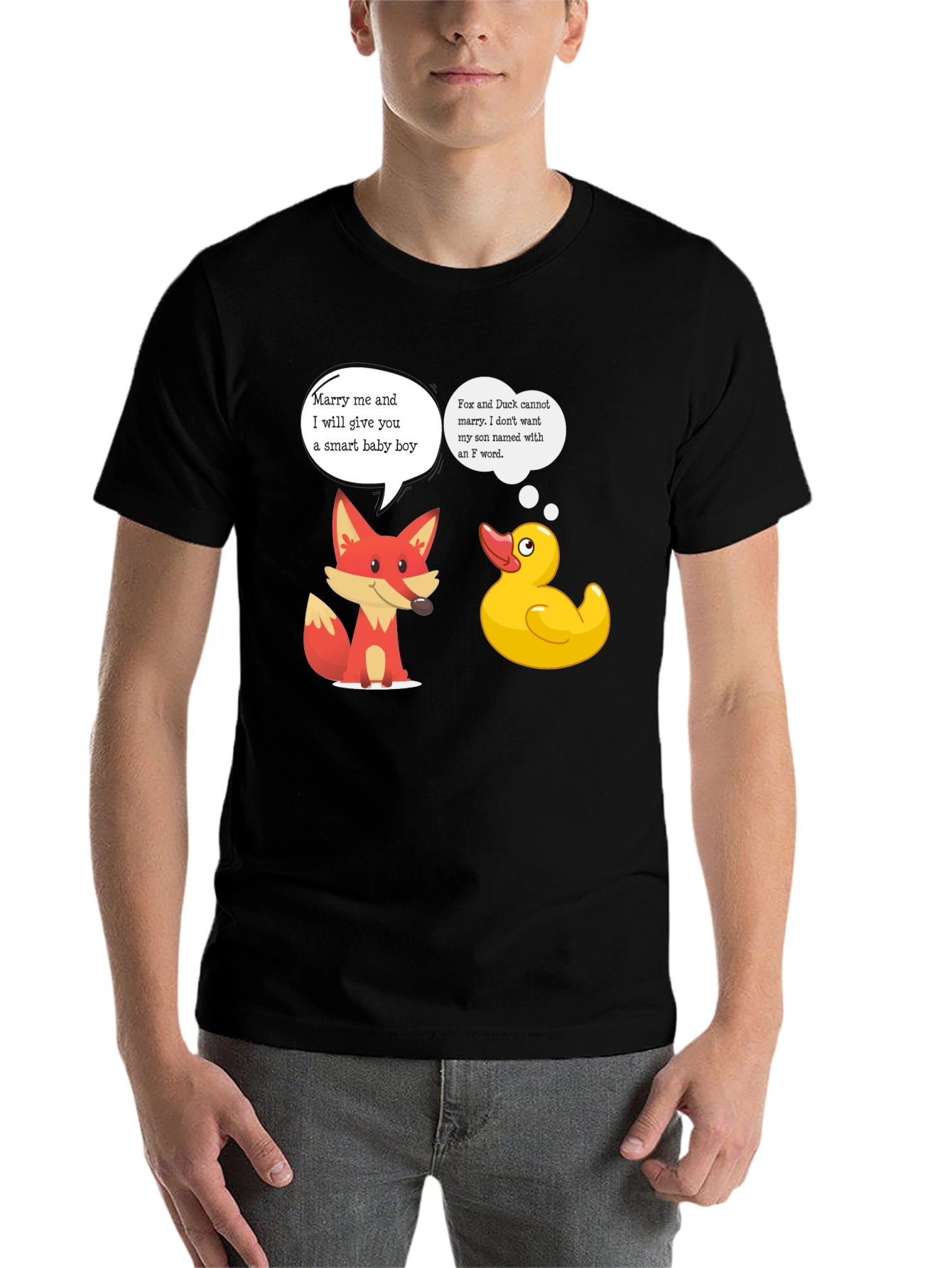 Funny Fox and Duck T-Shirt - Smart Baby Boy