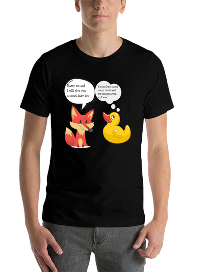 Funny Fox and Duck T-Shirt - Smart Baby Boy