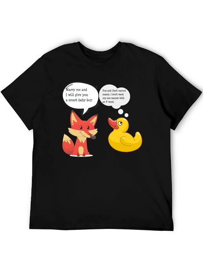 Funny Fox and Duck T-Shirt - Smart Baby Boy