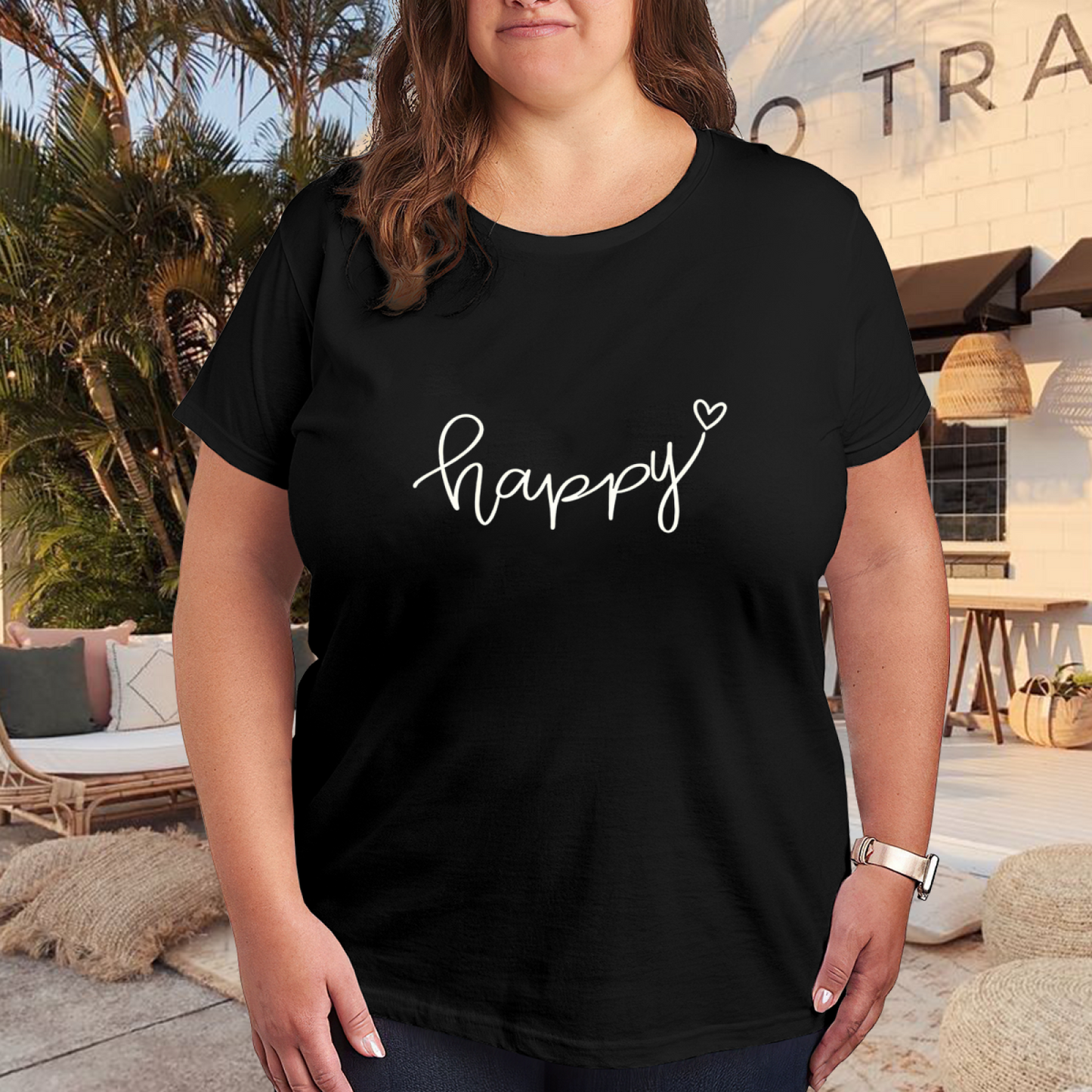 Bold SECURITY Uniform Style Statement Tee