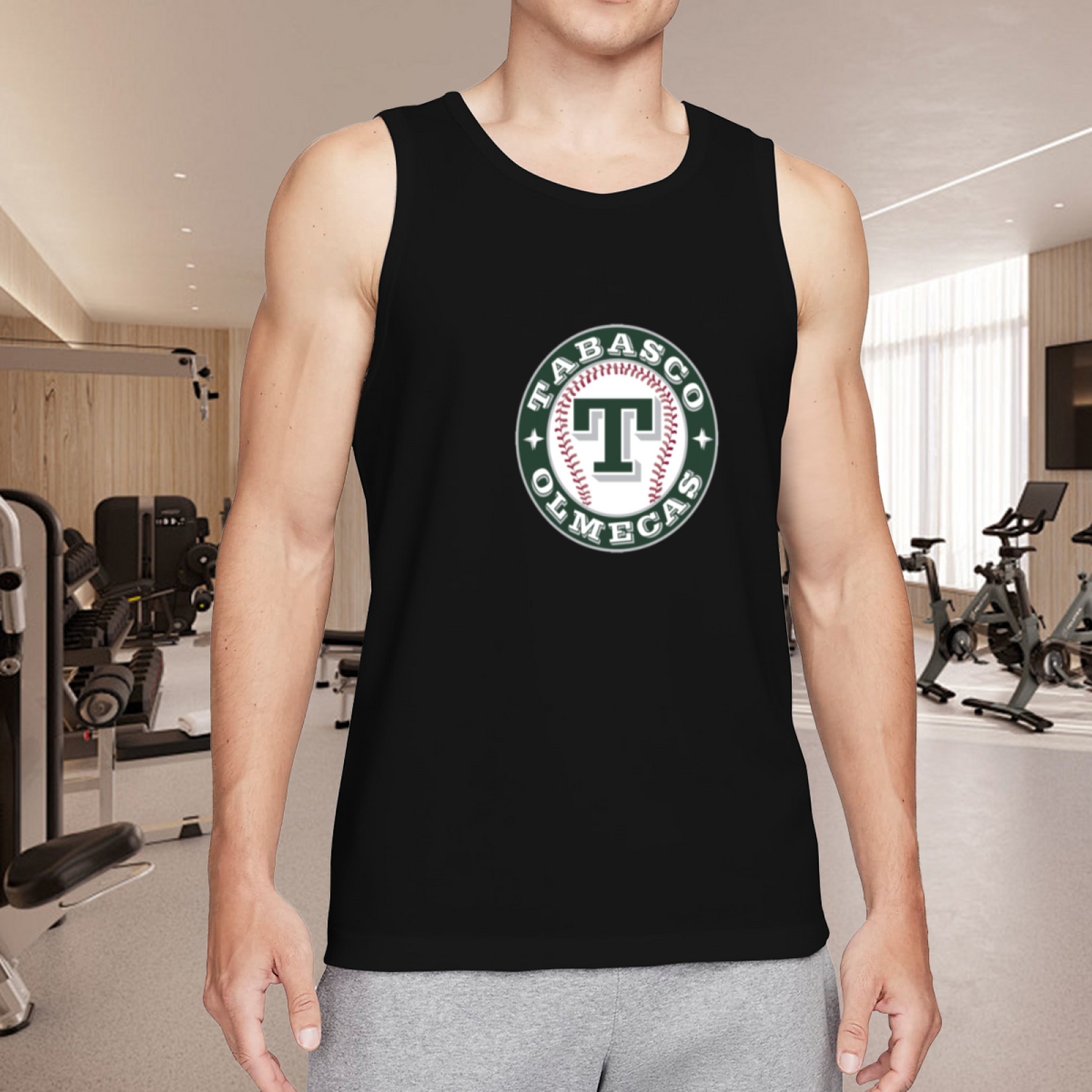 Olmecas de Tabasco Classic Baseball Logo Sport Tank