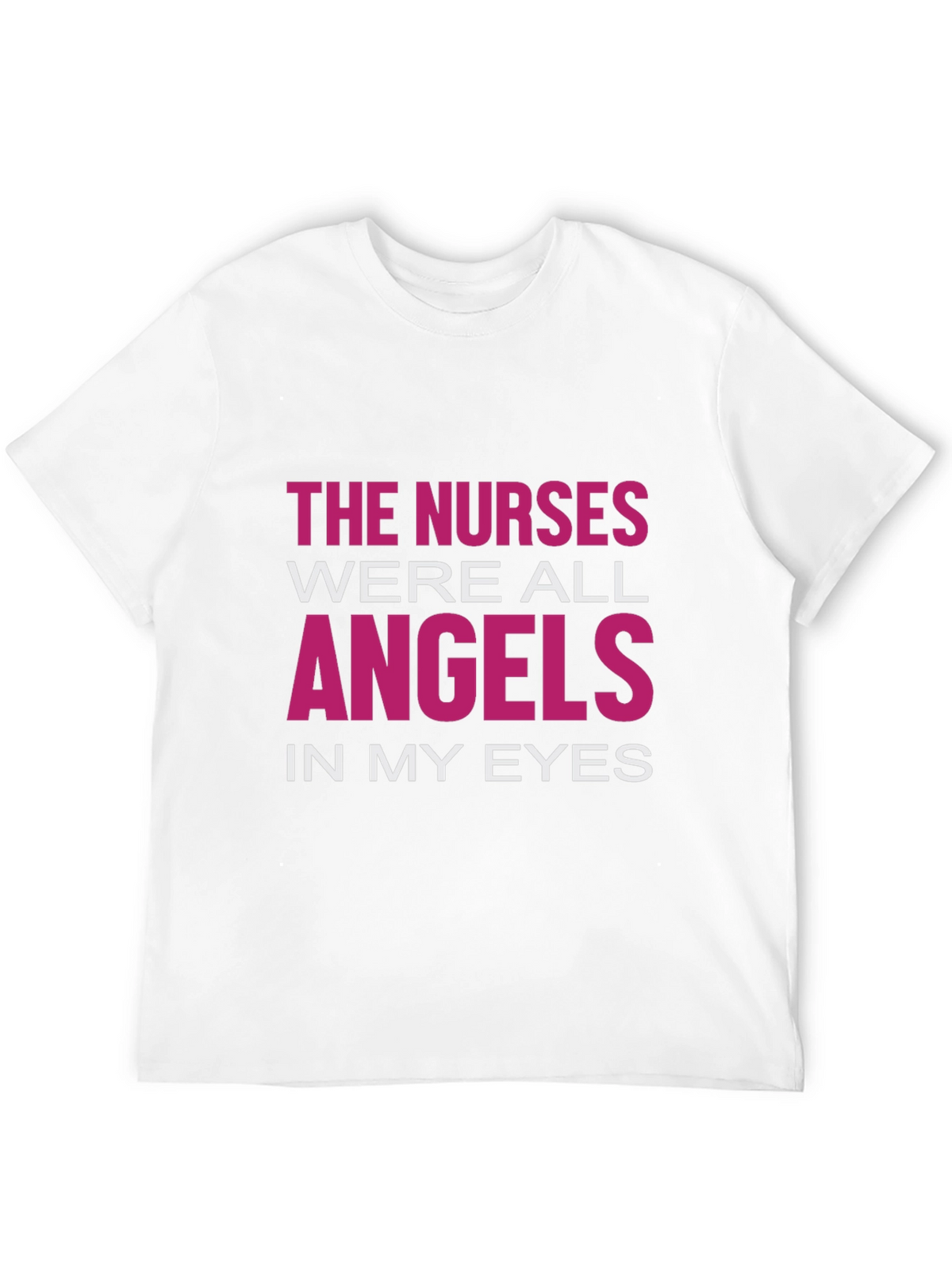 Nurses Are Angels T-Shirt - Black