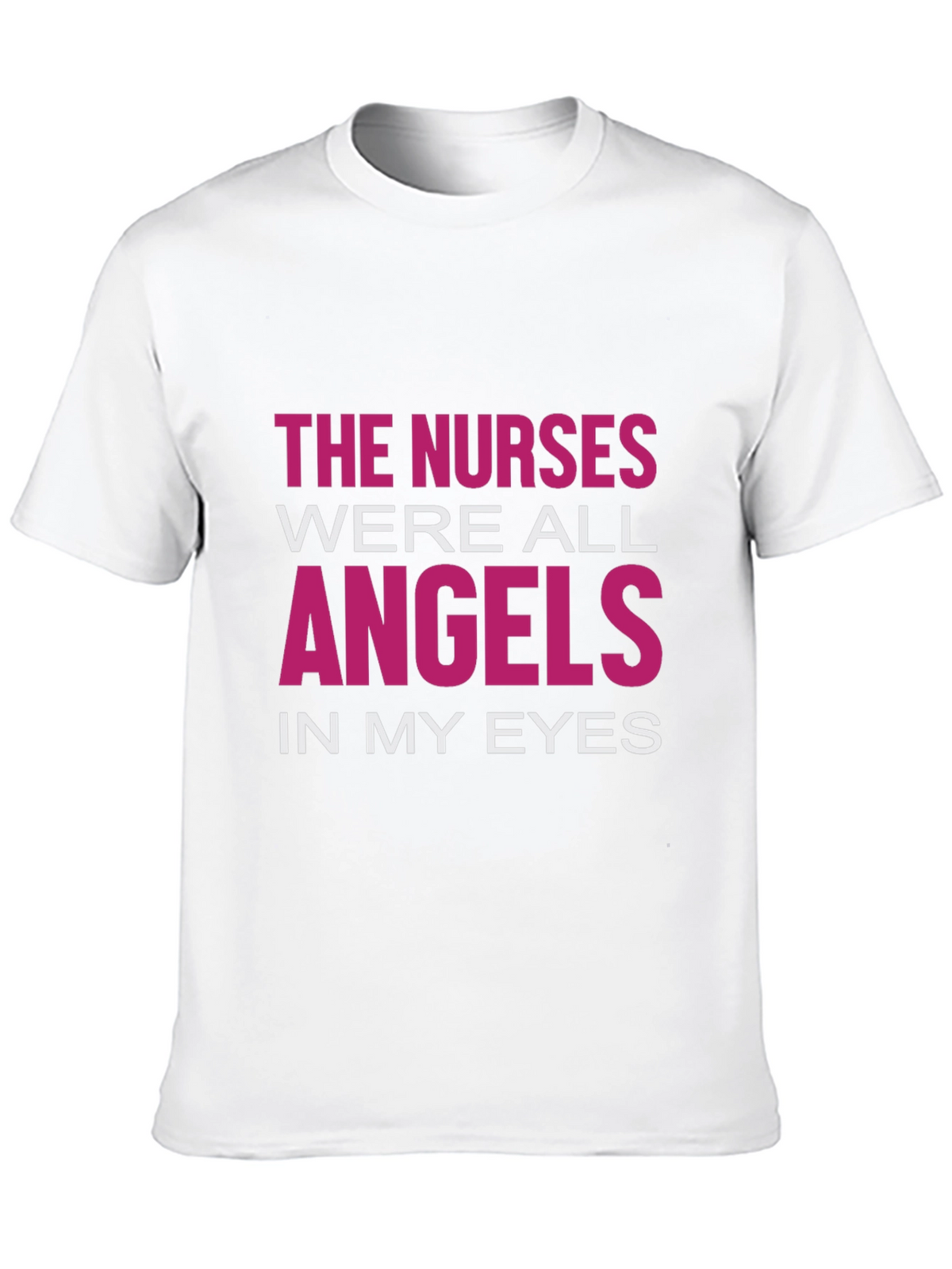 Nurses Are Angels T-Shirt - Black