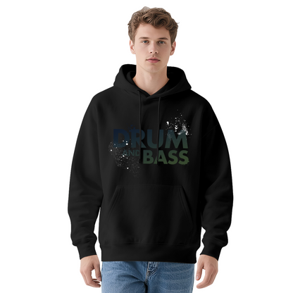 Drum And Bass Music Gray Hoodie, Soft Music Lover Wear