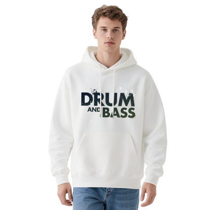 Drum And Bass Music Gray Hoodie, Soft Music Lover Wear