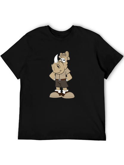 Cartoon Rhino Safari T-Shirt