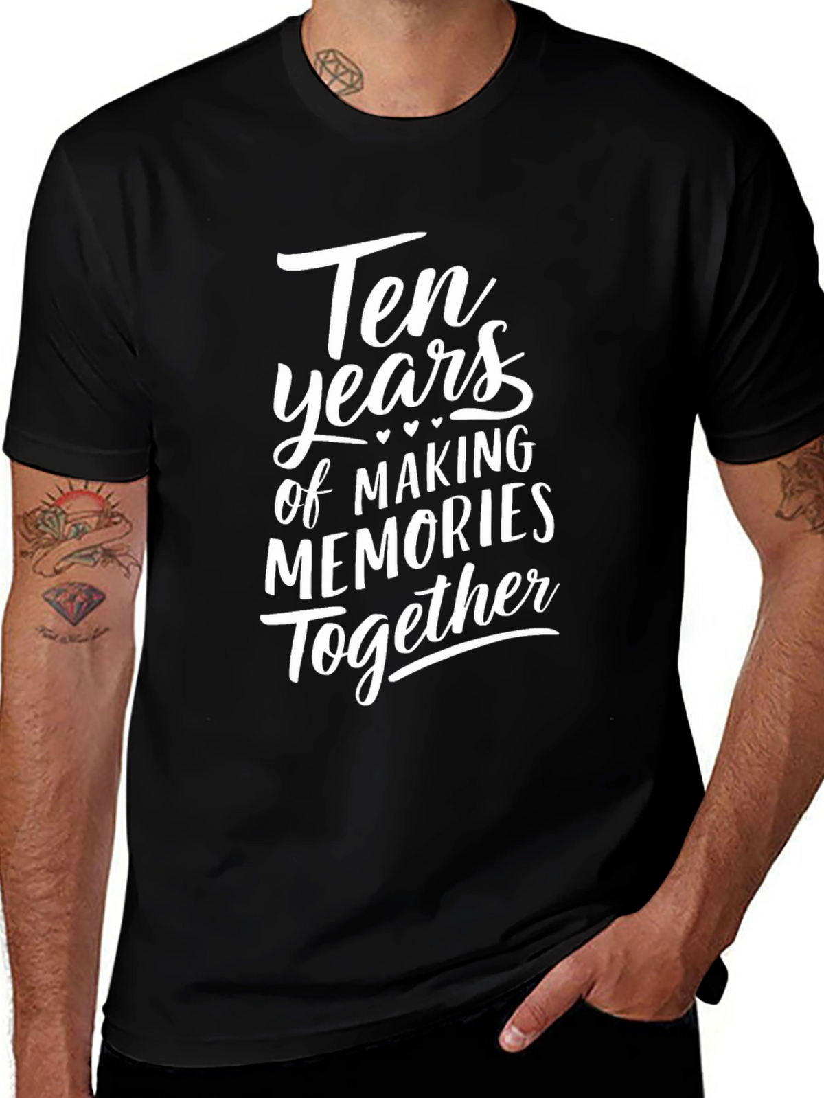10th Anniversary Black T-Shirt