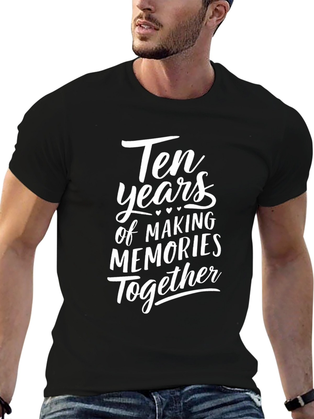 10th Anniversary Black T-Shirt