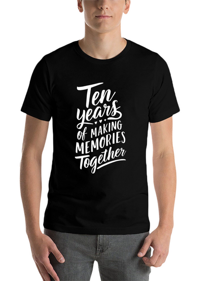 10th Anniversary Black T-Shirt