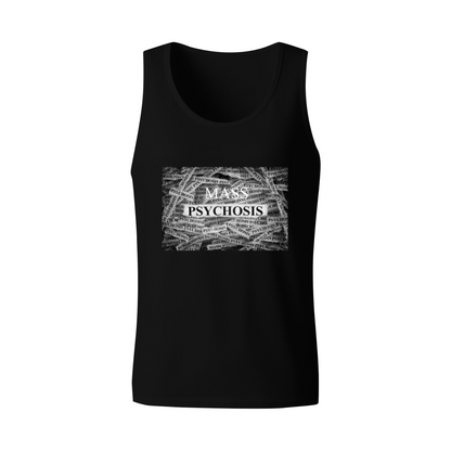 Mass Psychosis Dark Aesthetic Text Tank Top
