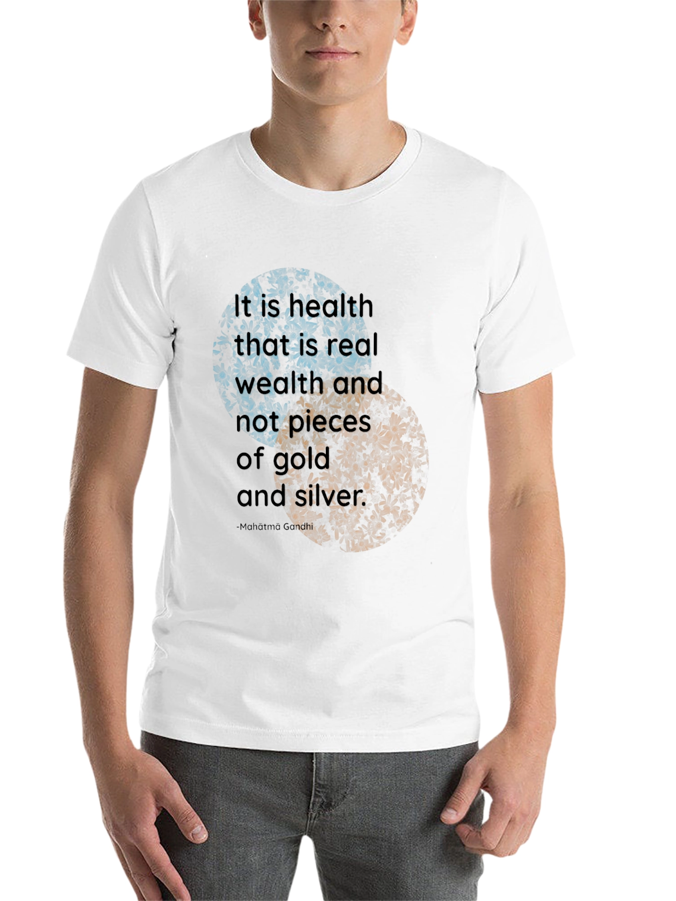 Health is Wealth T-Shirt - Motivational Quote