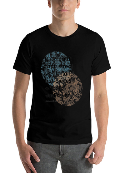 Health is Wealth T-Shirt - Motivational Quote