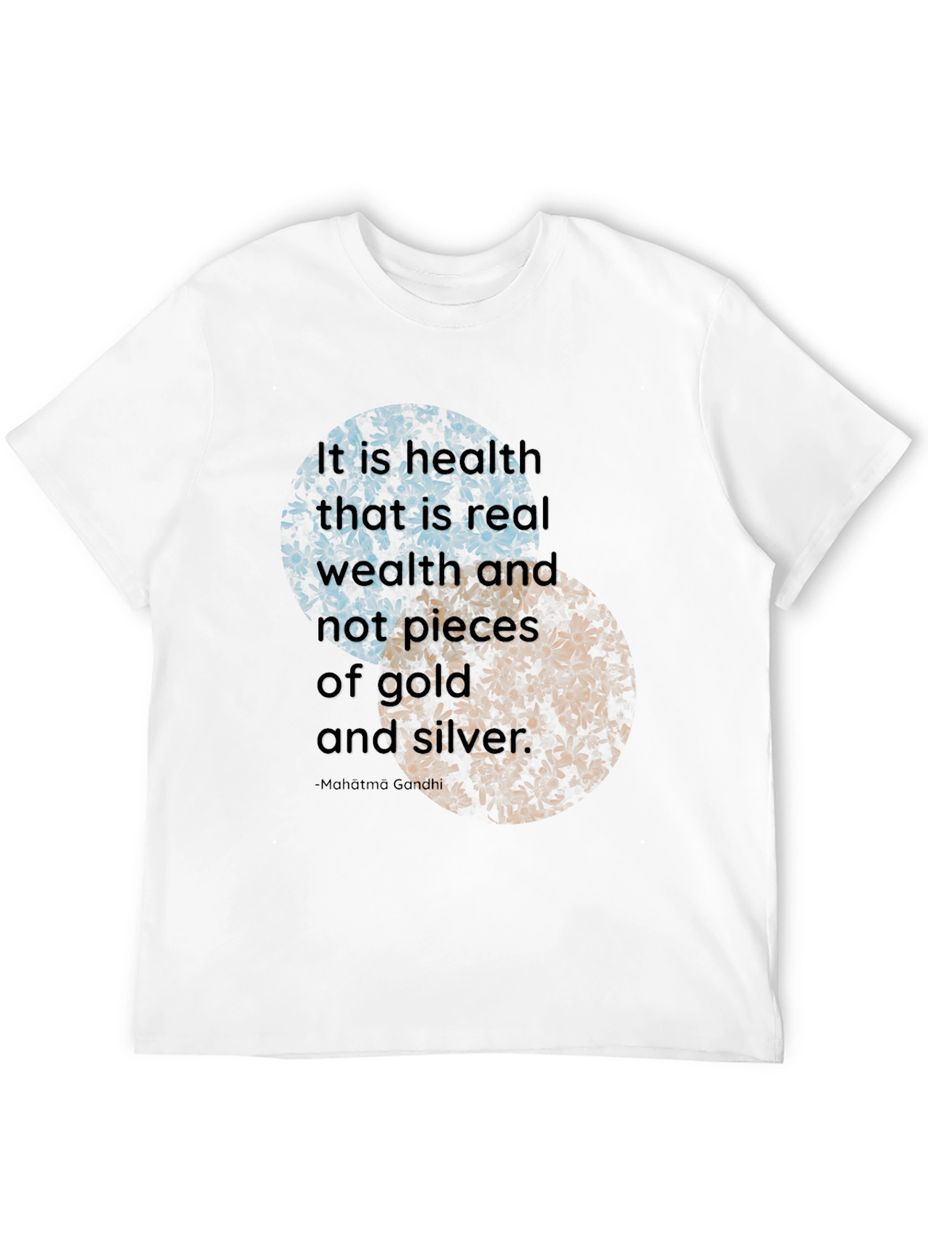 Health is Wealth T-Shirt - Motivational Quote