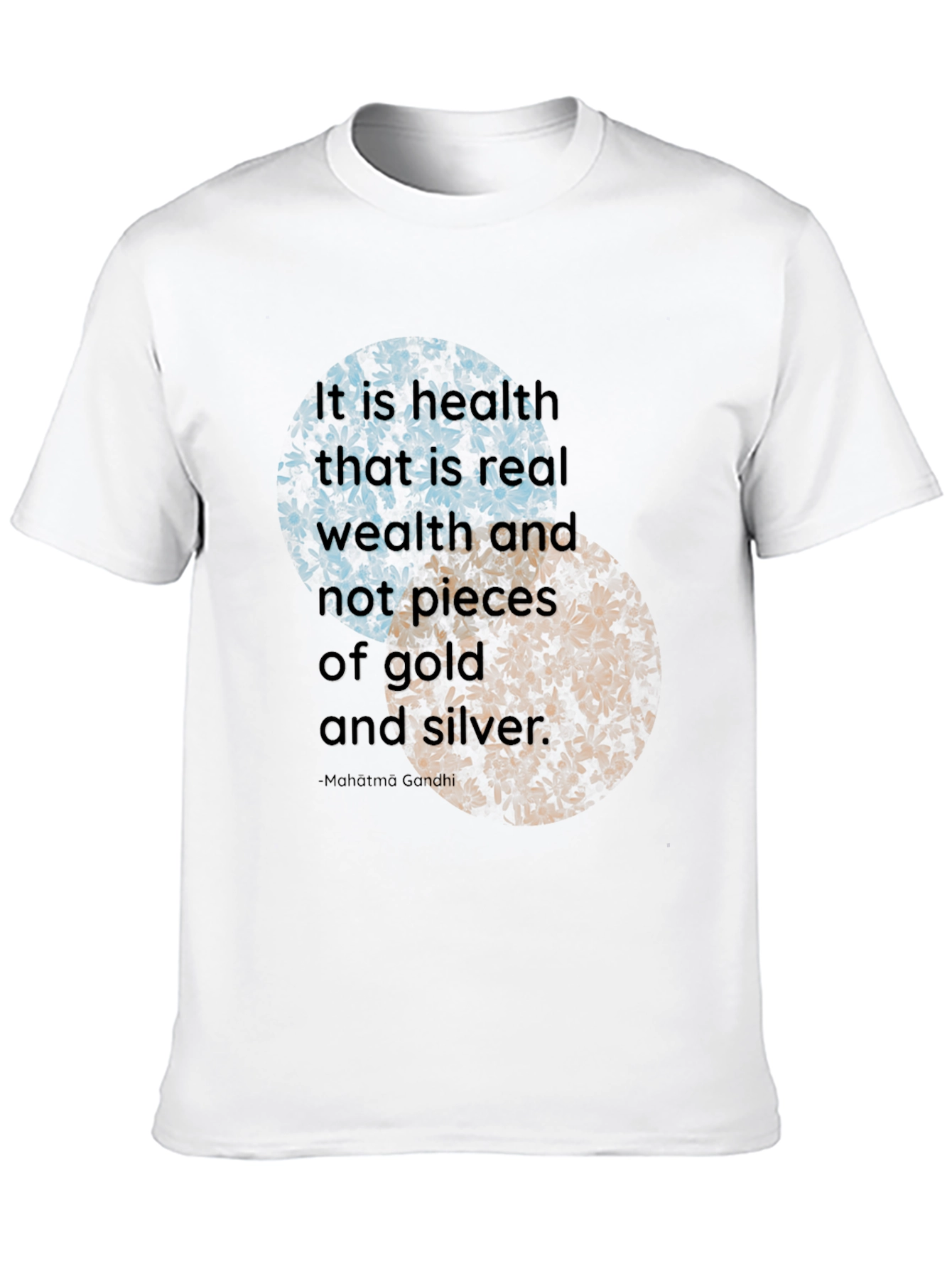 Health is Wealth T-Shirt - Motivational Quote