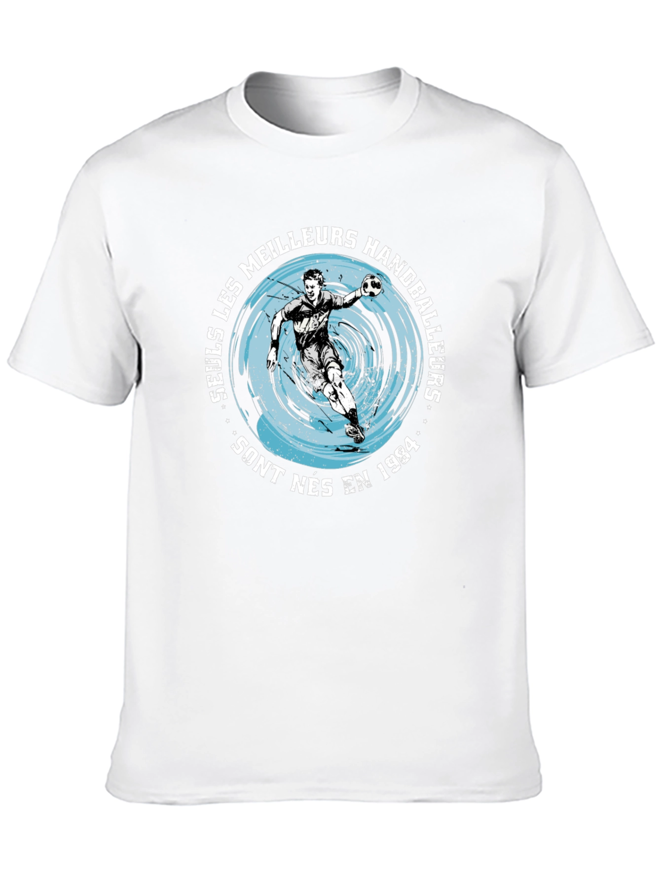 Handball Player Graphic T-Shirt - Born in 1984