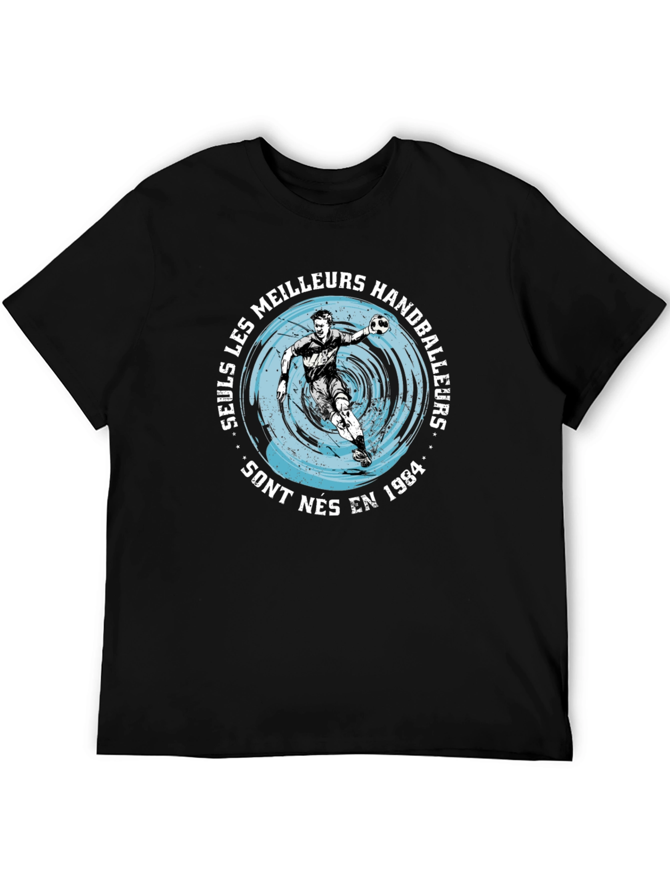 Handball Player Graphic T-Shirt - Born in 1984