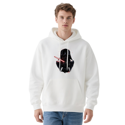 Cool Darth Vader Lightsaber White Men¡¯s Hoodie, Breathable Comfort