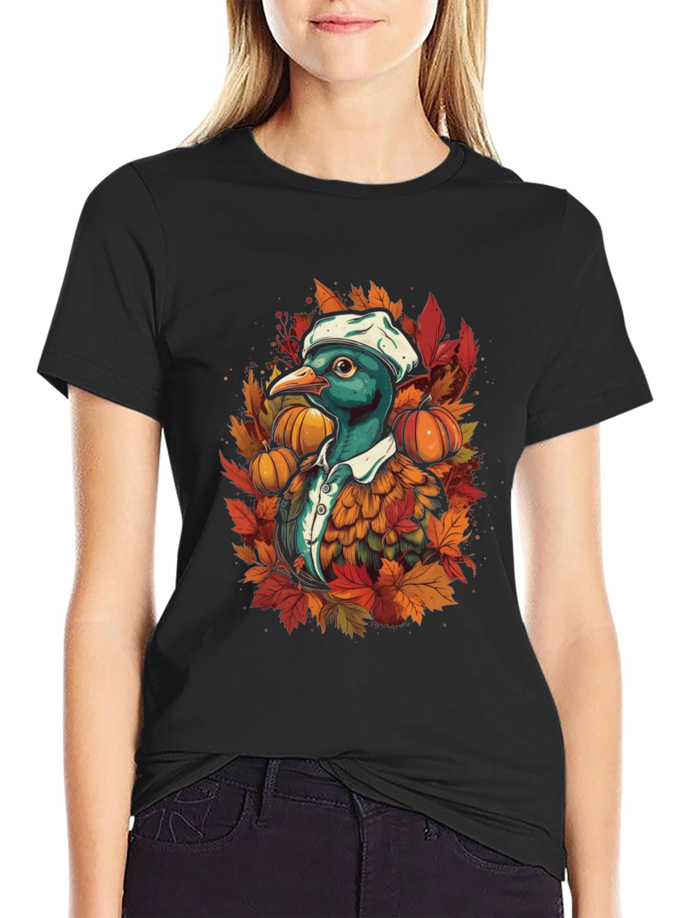 Autumn Duck Chef T-Shirt