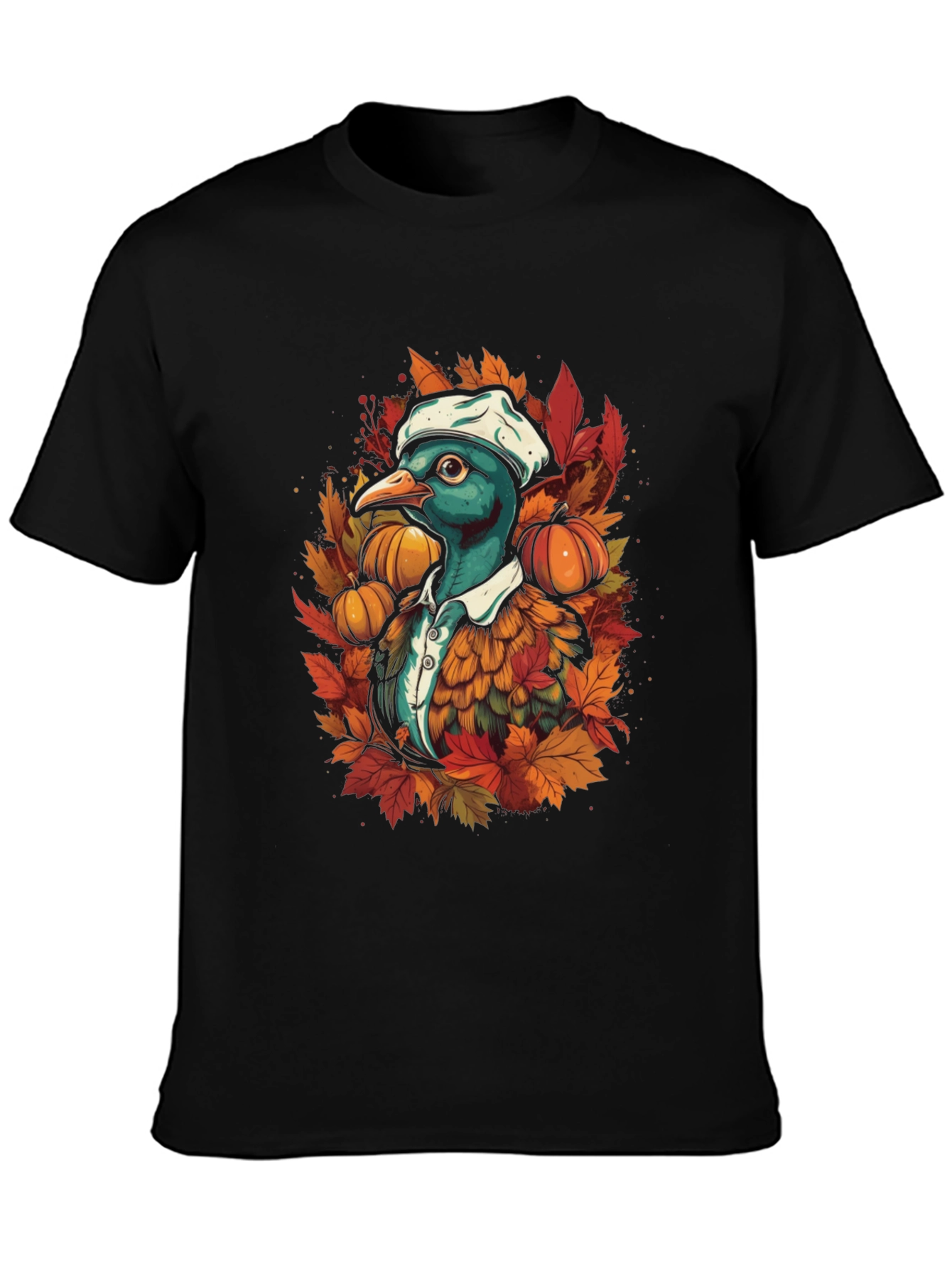 Autumn Duck Chef T-Shirt