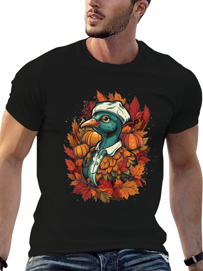 Autumn Duck Chef T-Shirt