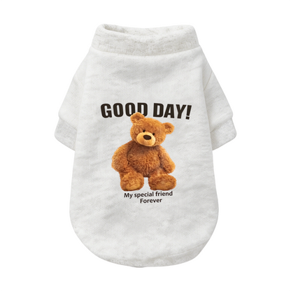 GOOD DAY Teddy Bear My Special Friend Pet Sweater