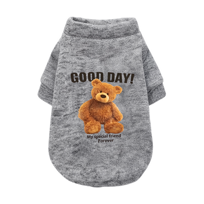 GOOD DAY Teddy Bear My Special Friend Pet Sweater