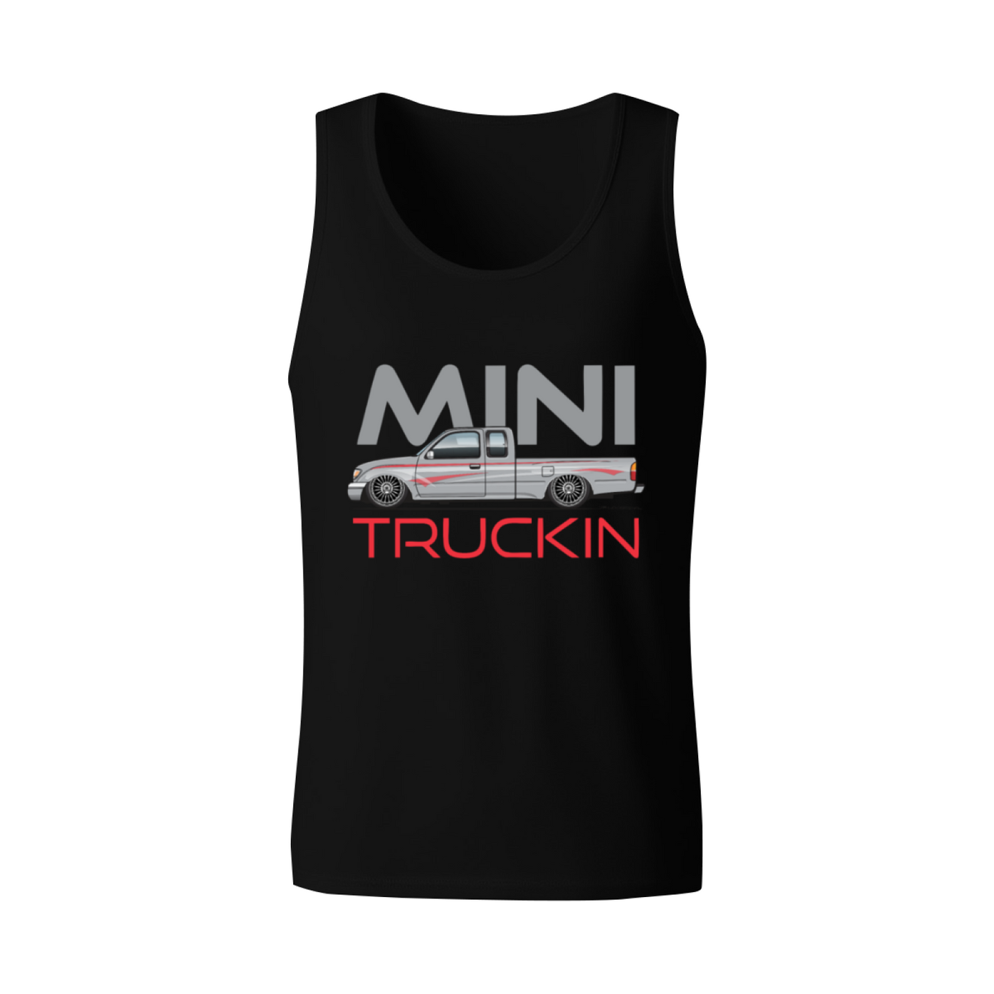 Mini Truckin Mini Pickup Truck Car Guy Tank Top