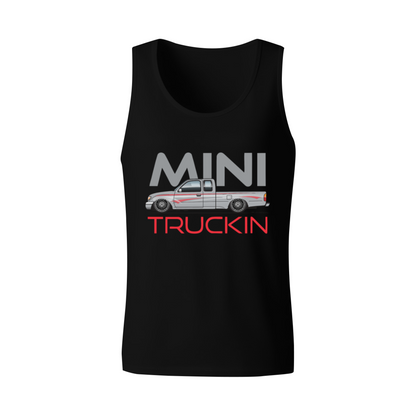 Mini Truckin Mini Pickup Truck Car Guy Tank Top