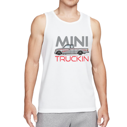 Mini Truckin Mini Pickup Truck Car Guy Tank Top