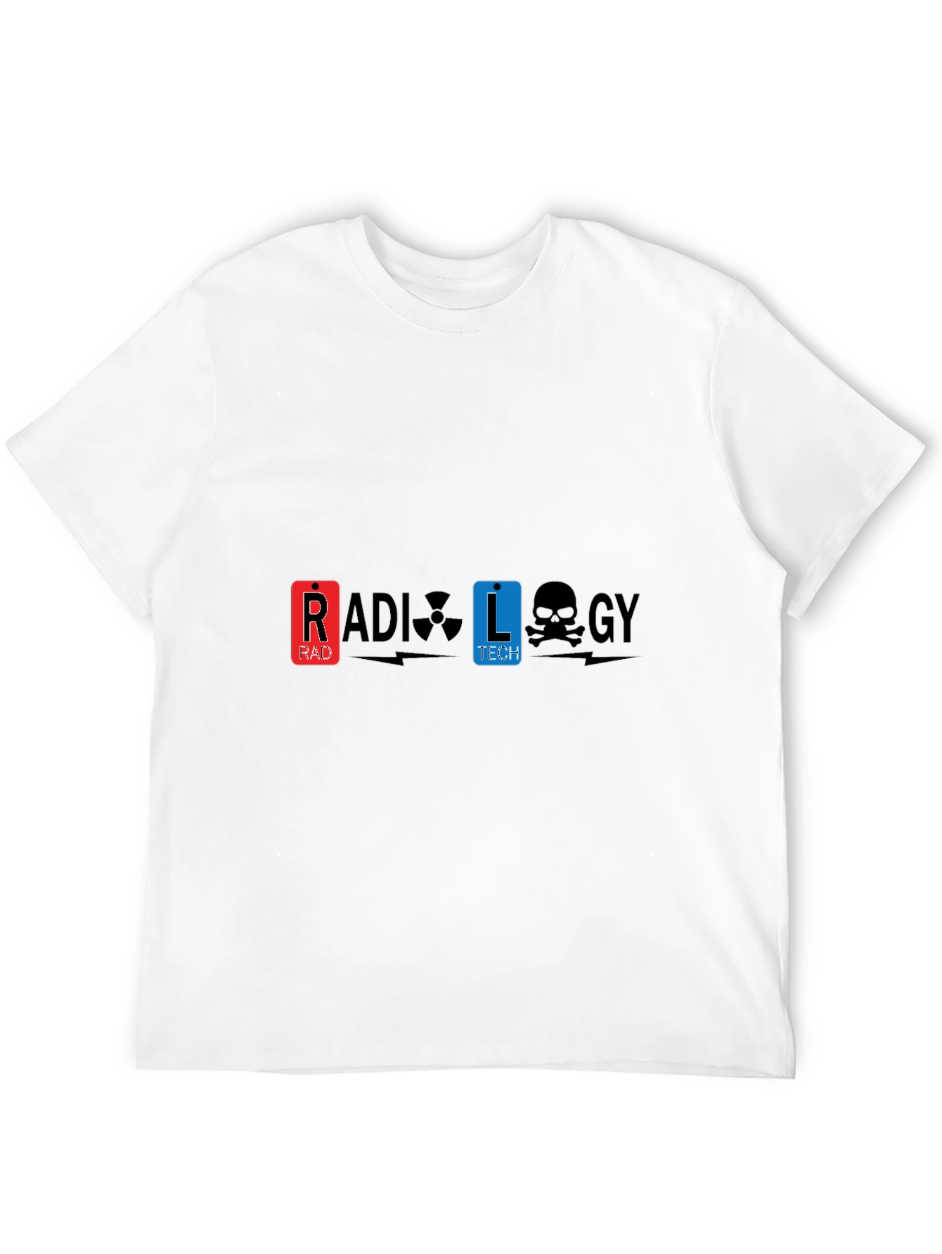 Radiology Tech Graphic Tee - Black Cotton T-Shirt