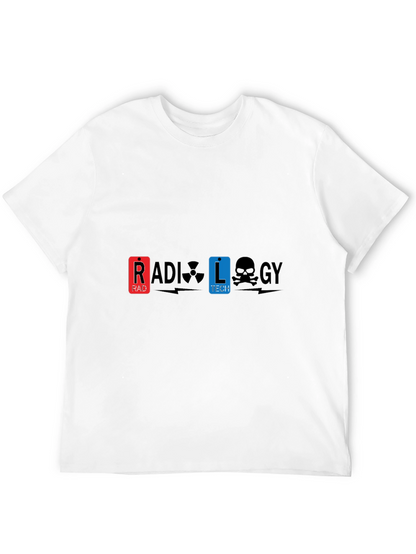 Radiology Tech Graphic Tee - Black Cotton T-Shirt