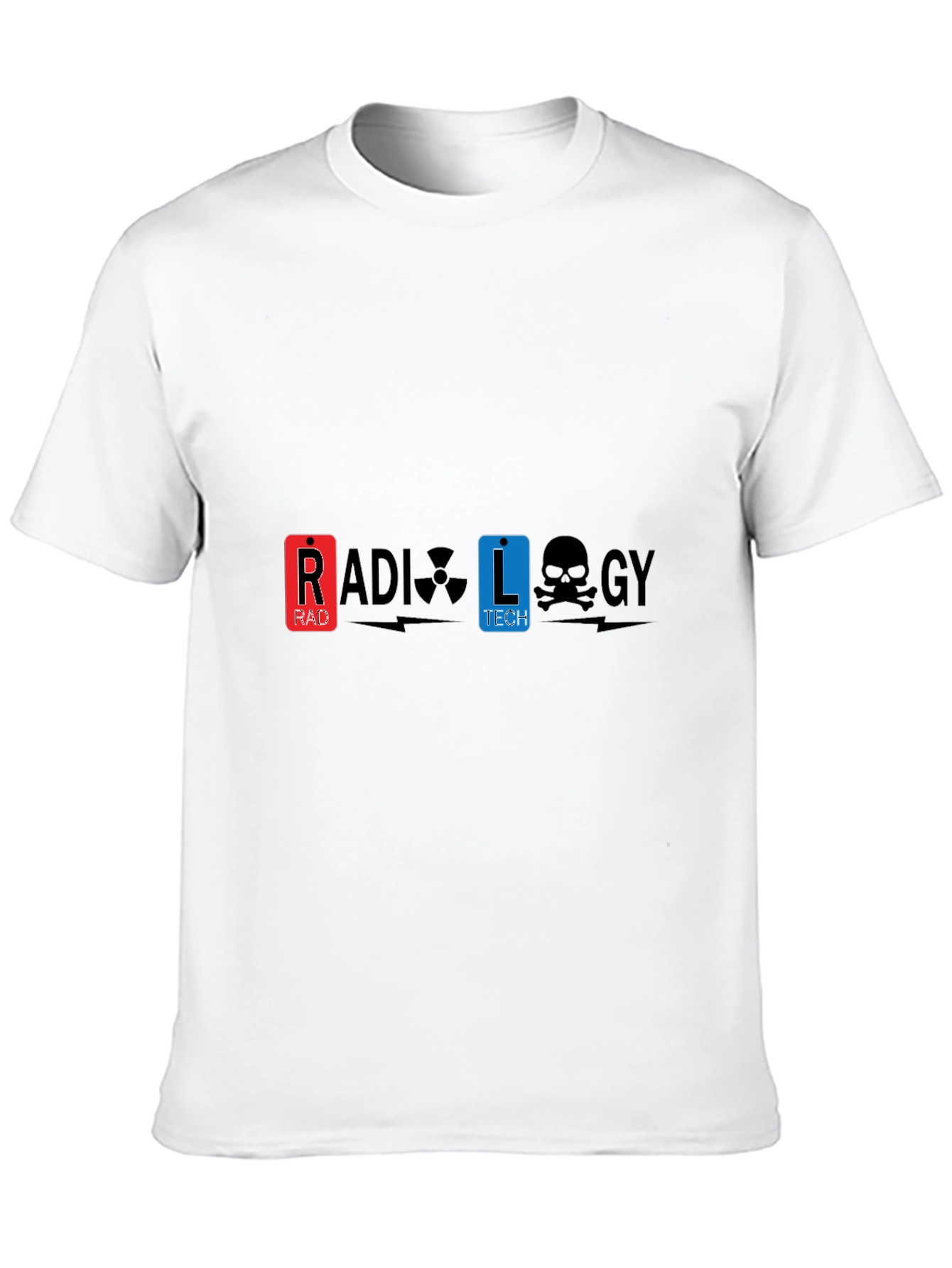 Radiology Tech Graphic Tee - Black Cotton T-Shirt