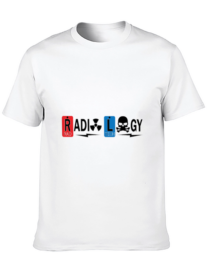 Radiology Tech Graphic Tee - Black Cotton T-Shirt