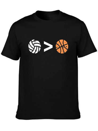 Volleyball > Basketball Graphic Tee