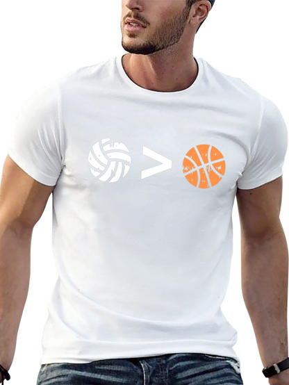 Volleyball > Basketball Graphic Tee