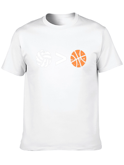Volleyball > Basketball Graphic Tee