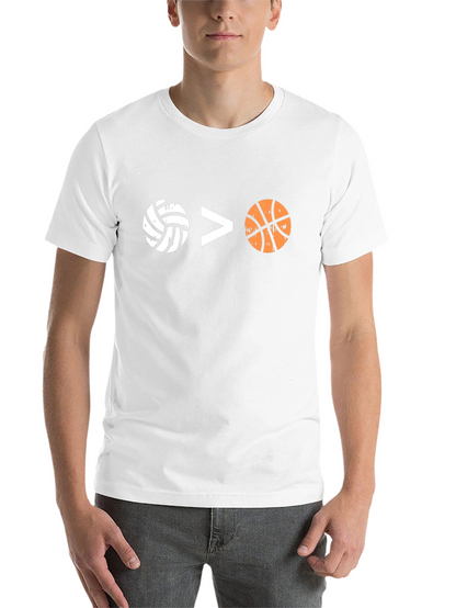 Volleyball > Basketball Graphic Tee