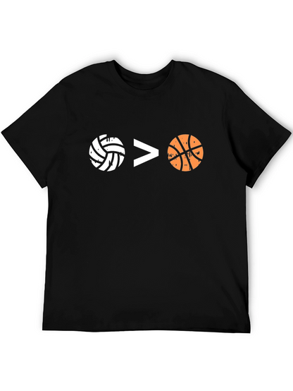 Volleyball > Basketball Graphic Tee