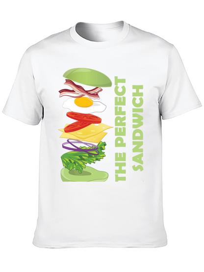 The Perfect Sandwich Graphic Tee - Food Lover Shirt