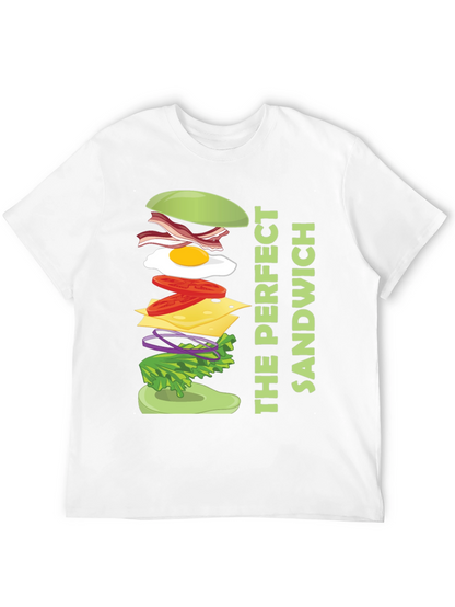 The Perfect Sandwich Graphic Tee - Food Lover Shirt